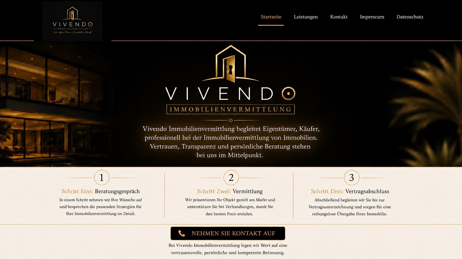 Vivendo Immobilienvermittlung Startseite